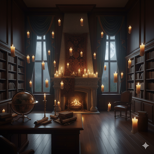 Movie inspired Floating Candles with Magic Wand