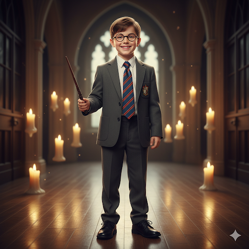 Movie inspired Floating Candles with Magic Wand