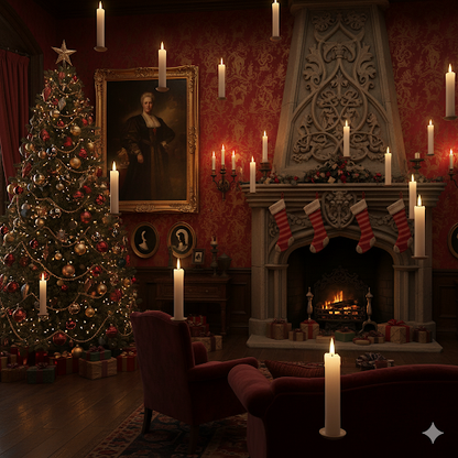 Movie inspired Floating Candles with Magic Wand